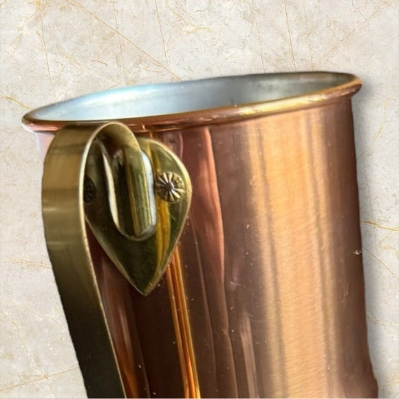 Vintage Coppercraft Cup w/ Brass Handle - Picture 3 of 10